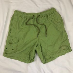 Tommy Bahama Relax Lime Green Swim Trunks Sz M